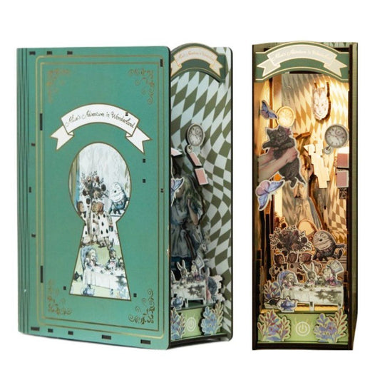 Alice In Wonderland DIY Book Nook Kit - DIYION